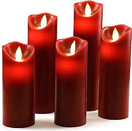 OSHINE LED Kerzen, Flammenlose Kerzen 300 Stunden