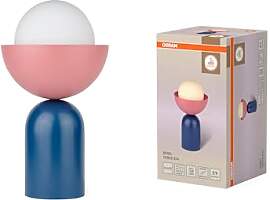 Osram Decor Bowl Tischleuchte E14 Blau/Pink 200mm, 