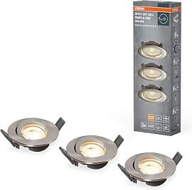 Osram Einbaustrahler-Set stufenlos dimmbar über
