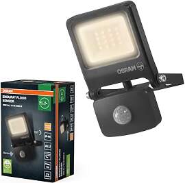 Osram ENDURA Flood Sensor LED Außenstrahler, 10W, 
