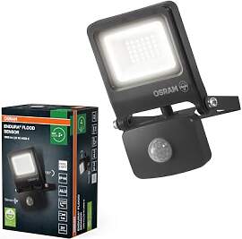 Osram ENDURA Flood Sensor LED Außenstrahler, 20W, 
