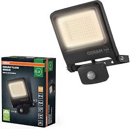 Osram ENDURA Flood Sensor LED Außenstrahler, 50W, 