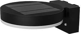 Osram ENDURA Style Solar Wandleuchte, Schwarz,