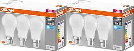 Osram LED-Lampe | Sockel: B22d | Kaltweiß | 4000