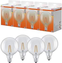 Osram LED-Lampe Star Globe G125 60 Filament, 2700
