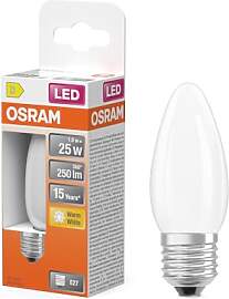 Osram LED-Lampe Star Kerzenform B25 Filament, 2700 