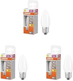 Osram LED-Lampe Star Kerzenform B40 Filament, 2700 
