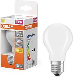 Osram LED-Lampe Star Kolbenform A25 Filament, 2700 
