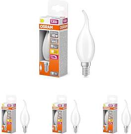 Osram LED-Lampe Superstar Classic BA40 Windstoß