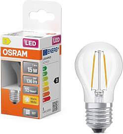 Osram LED Retrofit CLASSIC P in P-Form, LED-Lampe, 