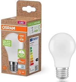 Osram LED STAR CLASSIC A 40 FR LED-Lampe, E27,