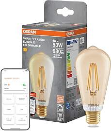 Osram SMART+ LED-Lampe, E53, 6W, 2400K, E27,