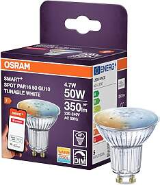Osram SMART LED Spot PAR16 Reflektor GU10, 4.7W