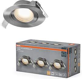 Osram Spot Set LED Einbaustrahler DIM 4,9W 120°