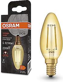 Osram Vintage 1906 Classic B FIL LED-Lampe, E14,