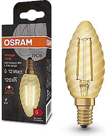 Osram Vintage 1906 Classic BW FIL LED-Lampe, E14,
