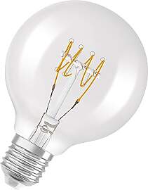 OSRAM Vintage 1906 Classic Globe80 FIL LED-Lampe,