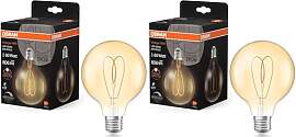 OSRAM Vintage 1906 Globe ist eine warmweiße,