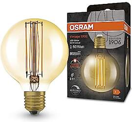 OSRAM Vintage 1906 LED-Lampe mit Gold-Tönung,