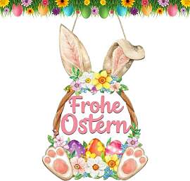 Oster Türkranz Frohe Ostern Osterkranz Haustür