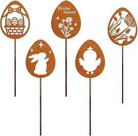 Osterdeko für draußen Gartenstecker,Ostern Deko