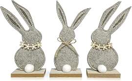 Osterdeko Innen Osterhase Deko Groß Filz,