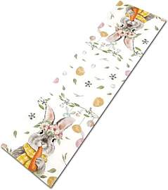 Osterdeko Tischläufer, Ostern Tischläufer, Hase