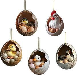 Osterdeko Zum Aufhängen, 5 Stück Ostern