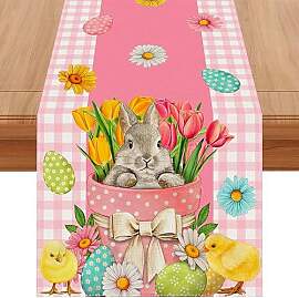 Ostern Tischläufer 33 x 183 cm Ostern