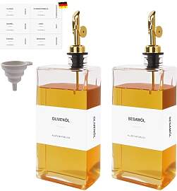 Otauoaea Ölflasche 2 x 500 ml Olivenöl