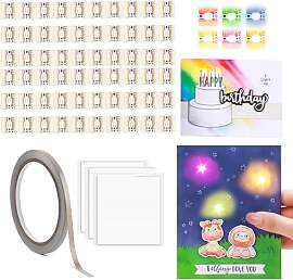 OTCRAFT LED-Schaltkreis-Aufkleber, Rot, Blau,