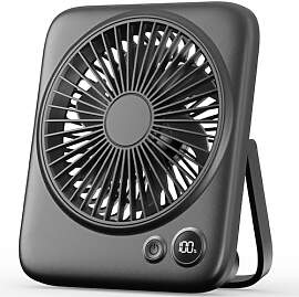 Otlonpe Tischventilator Leise, 4000mAh Akku