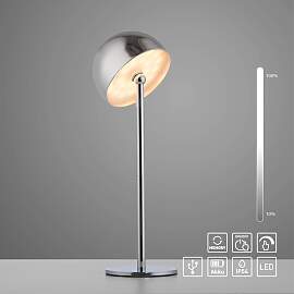 OTTO HOME Tischleuchte "Akku Tischlampe