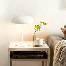 OTTO HOME Tischleuchte "Jessee", beige,