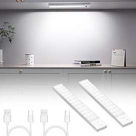 OUILA Unterbauleuchte Küche LED 2 Stück 23CM