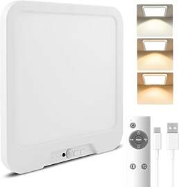 Oumida Led Akku Deckenleuchte mit Bewegungsmelder, 