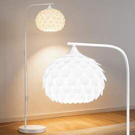 OUSFOT Stehlampe E27 Fassung, Stehlampe Wohnzimmer 