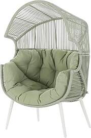 Outdoor-Korbsessel  Aruba ¦ grün ¦ Maße (cm):