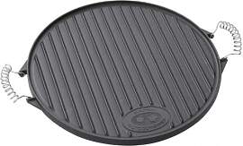 OUTDOORCHEF Gussplatte/Grillplatte rund Ø 33cm