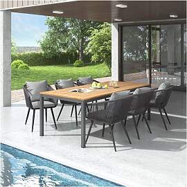 OUTLIV. Alex Gartenmöbel-Set L (6 Plätze) Tisch