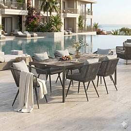OUTLIV. Alex Gartenmöbel-Set L (6 Plätze) Tisch