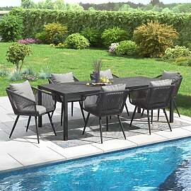 OUTLIV. Alex Gartenmöbel-Set L (6 Plätze) Tisch