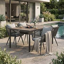 OUTLIV. Alex Gartenmöbel-Set M (4 Plätze) Tisch