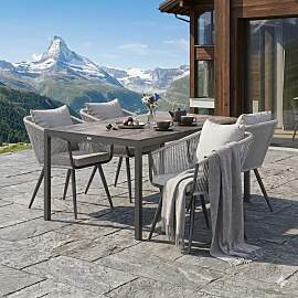 OUTLIV. Alex Gartenmöbel-Set M (4 Plätze) Tisch