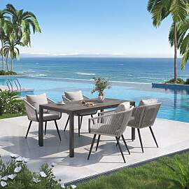 OUTLIV. Alex Gartenmöbel-Set M (4 Plätze) Tisch