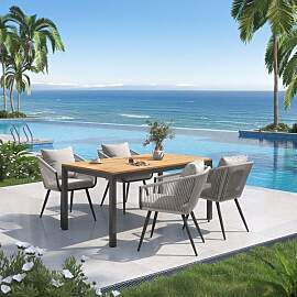 OUTLIV. Alex Gartenmöbel-Set M (4 Plätze) Tisch