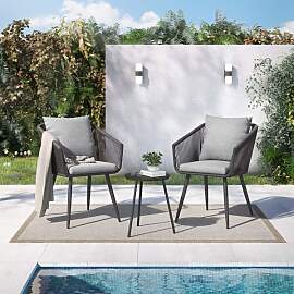 OUTLIV. Alex Gartenmöbel-Set S (2 Plätze) Tisch