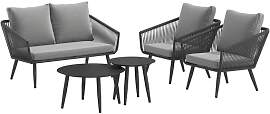 OUTLIV. Alex Loungeset inkl. Loungetische