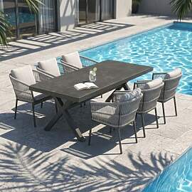 OUTLIV. Alicante Gartenmöbel-Set L (6 Plätze)