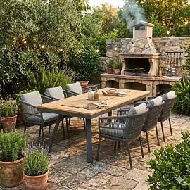 OUTLIV. Alicante Gartenmöbel-Set L (6 Plätze)
